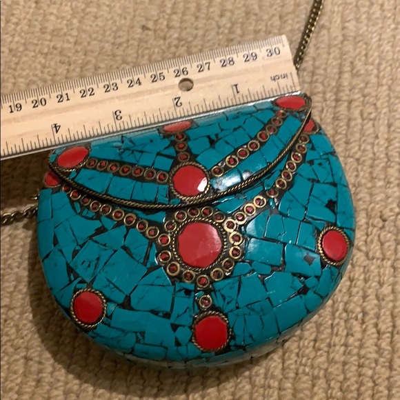 Stone chain clutch - Picture 4 of 7